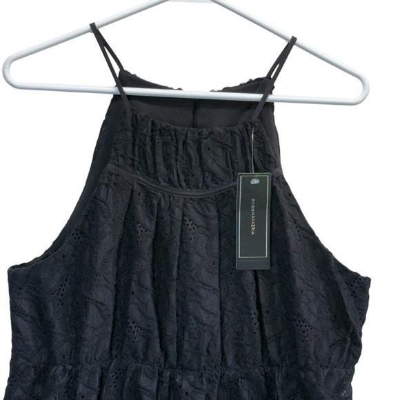 BCBG MaxazriaLace Halter Top. Size L - Picture 3 of 11